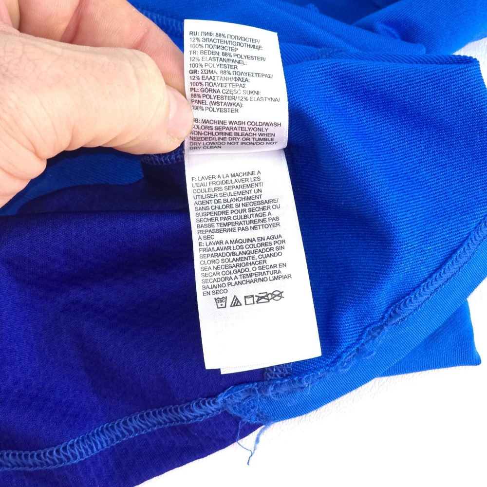 The North Face Shirt Mens XL Crew Neck Gorpcore Vaporwick Logo Activewear Preppy - Picture 7 of 16